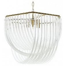Подвесная люстра lumina deco weddini ldp 6001-600 gd-cl